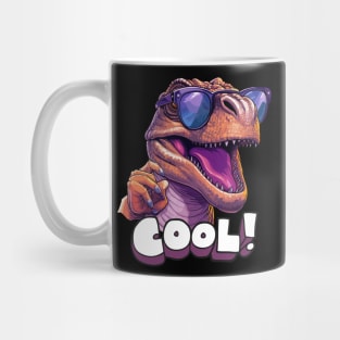 Cool T-Rex With Sunglasses Mug